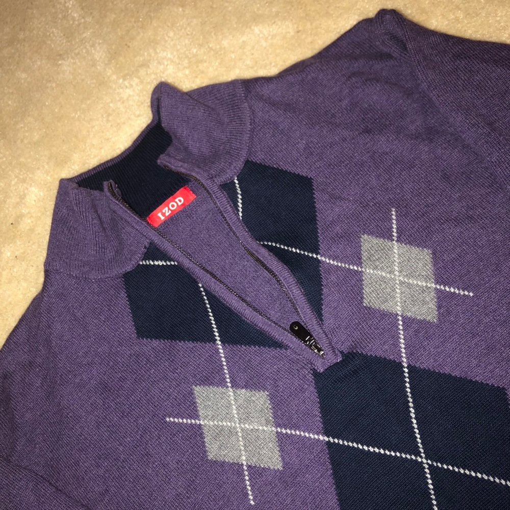IZOD purple sweater